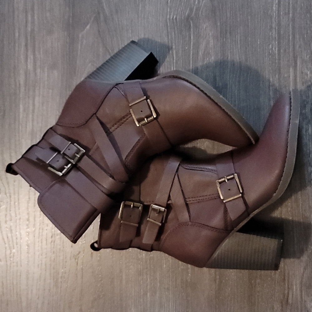 Burgundy Boots